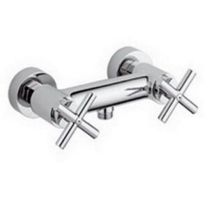 QTV168DCR Rubinetto miscelatore doccia 1/2' con set doccia QUATTRO PAFFONI