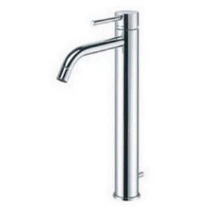LIG085CR Rubinetto miscelatore lavabo prolungato scarico automatico 1'1/4 LIGHT PAFFONI
