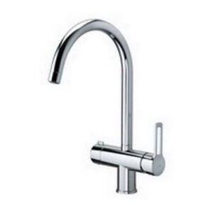 RIN184CR Rubinetto miscelatore lavello monoforo canna orientabile RINGO PAFFONI