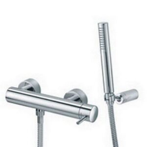 LIG168DCR Rubinetto miscelatore doccia 1/2' con set doccia gancio regolabile LIGHT PAFFONI