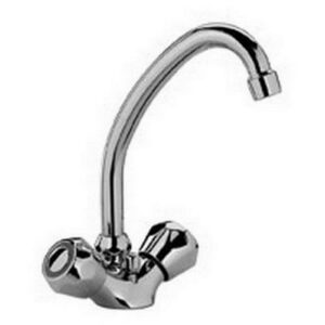 DA072CR Gruppo monoforo lavabo canna 'C' Ø18 x 150 mm DANUBIO PAFFONI