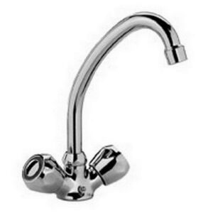 DA074CR Gruppo monoforo lavello canna 'C' Ø18 x 150 mm DANUBIO PAFFONI