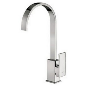 EL880CR Rubinetto miscelatore lavello monoforo con canna piatta orientabile ELLE PAFFONI