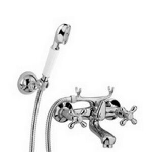 IRV025CR Gruppo vasca esterno lusso con doccia duplex IRIS PAFFONI