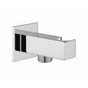 ZSUP032CR Supporto fisso QUADRO in metallo con presa acqua incorporata PAFFONI