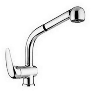 DU185CR Rubinetto miscelatore lavello orientabile leva laterale DUEMILA PAFFONI