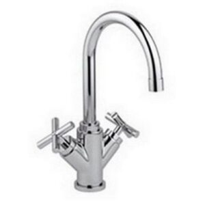 QTV077CR Gruppo monoforo lavabo scarico automatico 1'1/4 QUATTRO PAFFONI