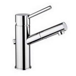 BI075CR Rubinetto miscelatore lavabo scarico automatico 1'1/4 cromato BIRILLO PAFFONI