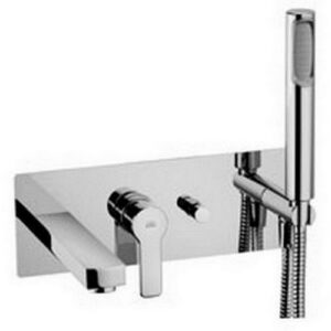 RED001CR Rubinetto miscelatore vasca incasso RED PAFFONI