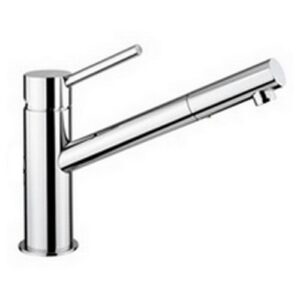 BI081CR Rubinetto miscelatore lavabo senza scarico canna lunga BIRILLO cromato PAFFONI