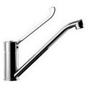 RED303CR Rubinetto miscelatore lavello monoforo canna girevole tubo RED PAFFONI