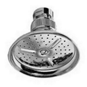 ZSOF010CR Soffione rotondo stampato Ø 82 mm in metallo, con snodo 1/2' PAFFONI