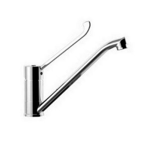 CA303CR Rubinetto miscelatore lavello monoforo con leva clinica cromato CANDY PAFFONI - immagine 1