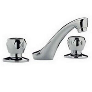 DA053CR Batteria lavabo senza scarico, attacco catenella DANUBIO PAFFONI