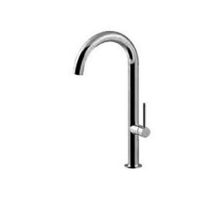 CH180CR Rubinetto miscelatore lavello monoforo alto cromato CHEF PAFFONI - immagine 1