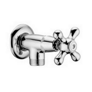 IRV206CR Rubinetto snodo 1/2'x3/4' con rosone IRIS PAFFONI