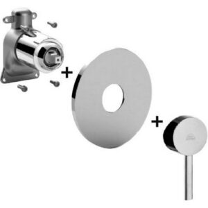 BIBOX010CR Set esterno Rubinetto miscelatore incasso doccia (1 uscita) BIRILLO PAFFONI - immagine 1