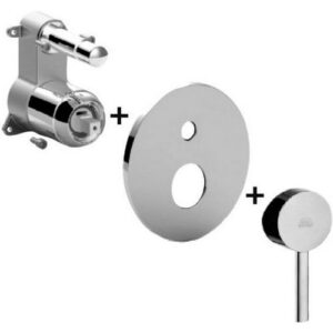 BIBOX015CR Set esterno Rubinetto miscelatore incasso doccia (2 uscite) BIRILLO PAFFONI - immagine 1