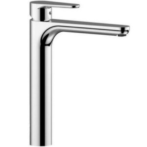 GR081KCR Rubinetto miscelatore lavabo prolungato con scarico Clic-Clac 1”1/4 GREEN PAFFONI