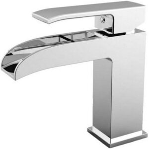 LES061KCR Rubinetto miscelatore lavabo cascata con scarico Clic-Clac 1”1/4  LEVEL PAFFONI