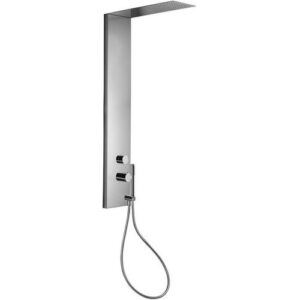 ZCOL673CR  Colonna doccia in acciaio inox con Rubinetto miscelatore termostatico   PAFFONI
