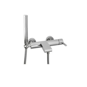 3M0P8451 MONOCOMANDO VASCA EST.DEVIATORE AUT.supp. integrato.CROMATO 3 FRISONE