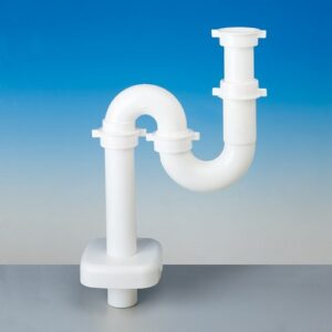 4133.036 Sifone 4133 S 2" Tubo Pp Ø40 Bianco Lira