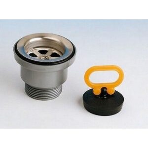 1911.005 Piletta 1911 Per Lavelli Inox Con Foro Ø60 Senza T Lira