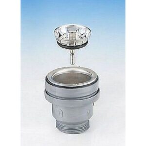 1954.007 Basket "Mini" Lavelli Inox/Sintetici Foro Ø60 Senz Lira