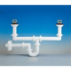 4211.055 Sifone 4211 P Tubo Pp Ø40 Bianco Lira