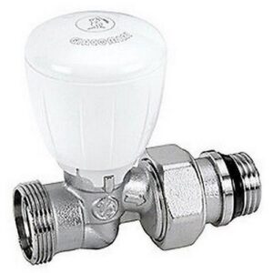 R422TG Valvola diritta con attacco tubo ferro R422X133 1/2" GIACOMINI