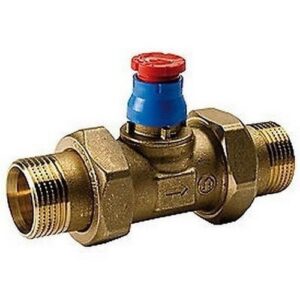 R291 Valvola di zona a pistone due vie con bocchettoni R291Y004 3/4" GIACOMINI