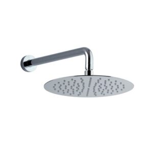 CP3735223CR Set doccia con soffione roma d.250 e braccio doccia att. 1/2M acciaio 350mm SPHERA