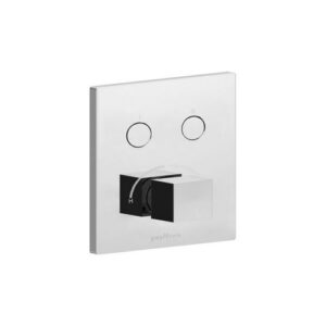 CPM518CR Set esterno Rubinetto miscelatore incasso doccia piastra Quadra COMPACT PAFFONI