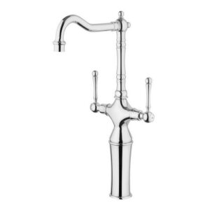 DYF260451LP130 LAVABO C. 'RETRO' T/C LP 130 C/SCARICO STOP&OPEN CROMATO FRISONE