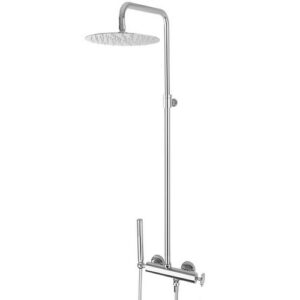 FRP04278551 Kit doccia Fiorello colonna h.79-110 soffione doccia CROMATO FRISONE