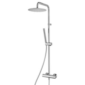 FTE25268451 Kit termostatico colonna doccia INOX doccetta abs CROMATO FRISONE