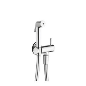 HSH123651 SET DOCCIA SHUT-OFF cilindrico C/ARRESTO E DOCCETTA (236) CROMO FRISONE