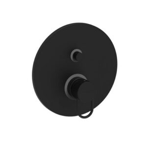 JK015NO Rubinetto miscelatore incasso doccia con deviatore nero opaco 2 uscite Joker PAFFONI