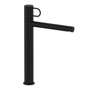 JK081NO Rubinetto miscelatore lavabo prolungato senza scarico nero opaco - Joker PAFFONI