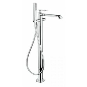 KECTP84 Parte esterna monocomando vasca a pavimento  CONTRASTO FRISONE