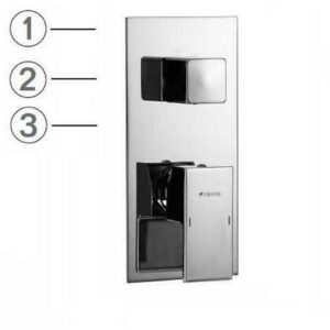 KEIK018 Miscelatore monocomando doccia incasso tre uscite  IKONA FRISONE - immagine 1