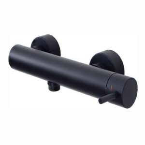 LIG168NO Rubinetto miscelatore esterno doccia senza set doccia nero opaco - Light PAFFONI