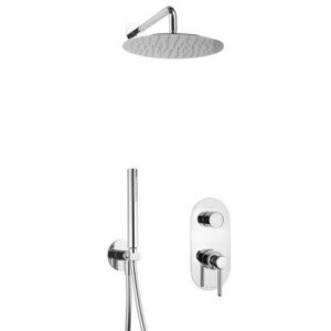 LV17451427118451 Kit doccia incasso, braccio soffione parete LEVETTA FRISONE