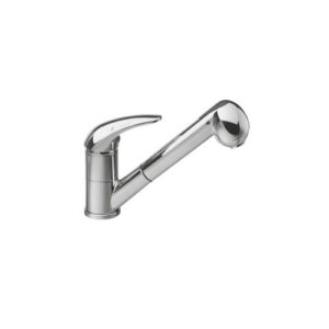 PLF005051 MISCELATORE MON.LAVELLO MONOF.DOCCIAESTR.C/FLEX CROMATO PLANET FRISONE