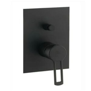 RIN015NO/M Rubinetto miscelatore incasso doccia deviatore inox nero opaco Ringo PAFFONI