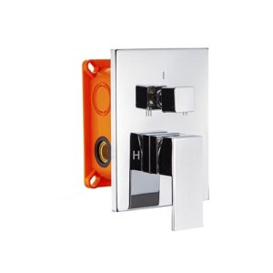 RU3VQ0S03CR Miscelatore incasso 3 vie completo cromato SPHERA