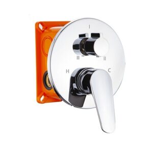 RU3VT0S03CR Miscelatore incasso 3 vie completo cromato SPHERA