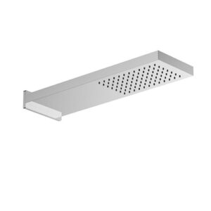 SD2450253CR Soffione Maiorca 1 getto pioggia acciaio 550x170 mm SPHERA