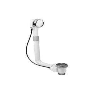 ZACC118CR Colonna scar.vasca in plastica SENZA SIFONE cromo PAFFONI